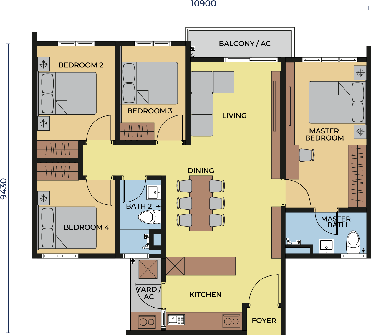 Floor Plan Type B